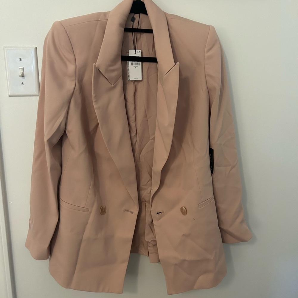 Express Blush Blazer